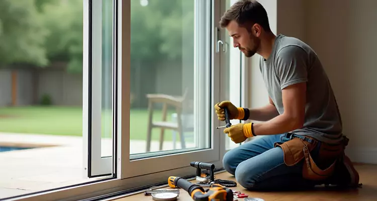 Squeaky Sliding Patio Doors in Fruit Cove, FL