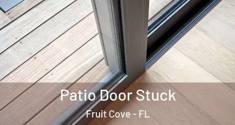 Patio Door Stuck Fruit Cove - FL