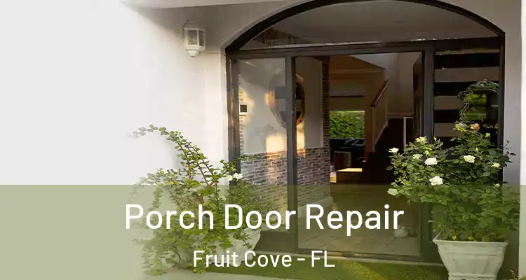 Porch Door Repair Fruit Cove - FL