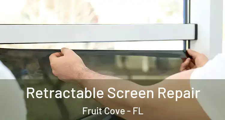 Retractable Screen Repair Fruit Cove - FL