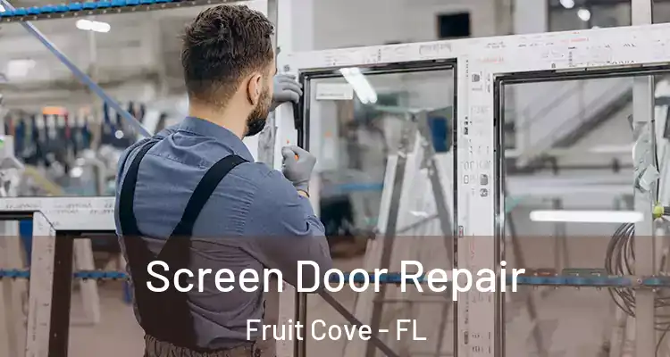 Screen Door Repair Fruit Cove - FL