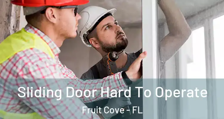 Sliding Door Hard To Operate Fruit Cove - FL