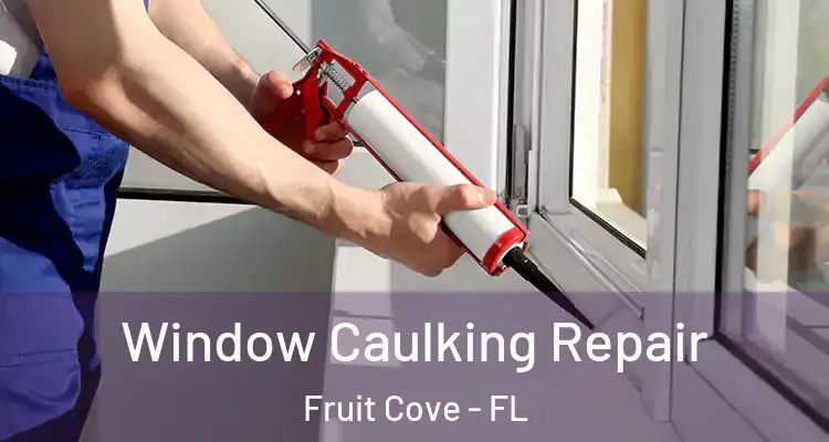 Window Caulking Repair Fruit Cove - FL